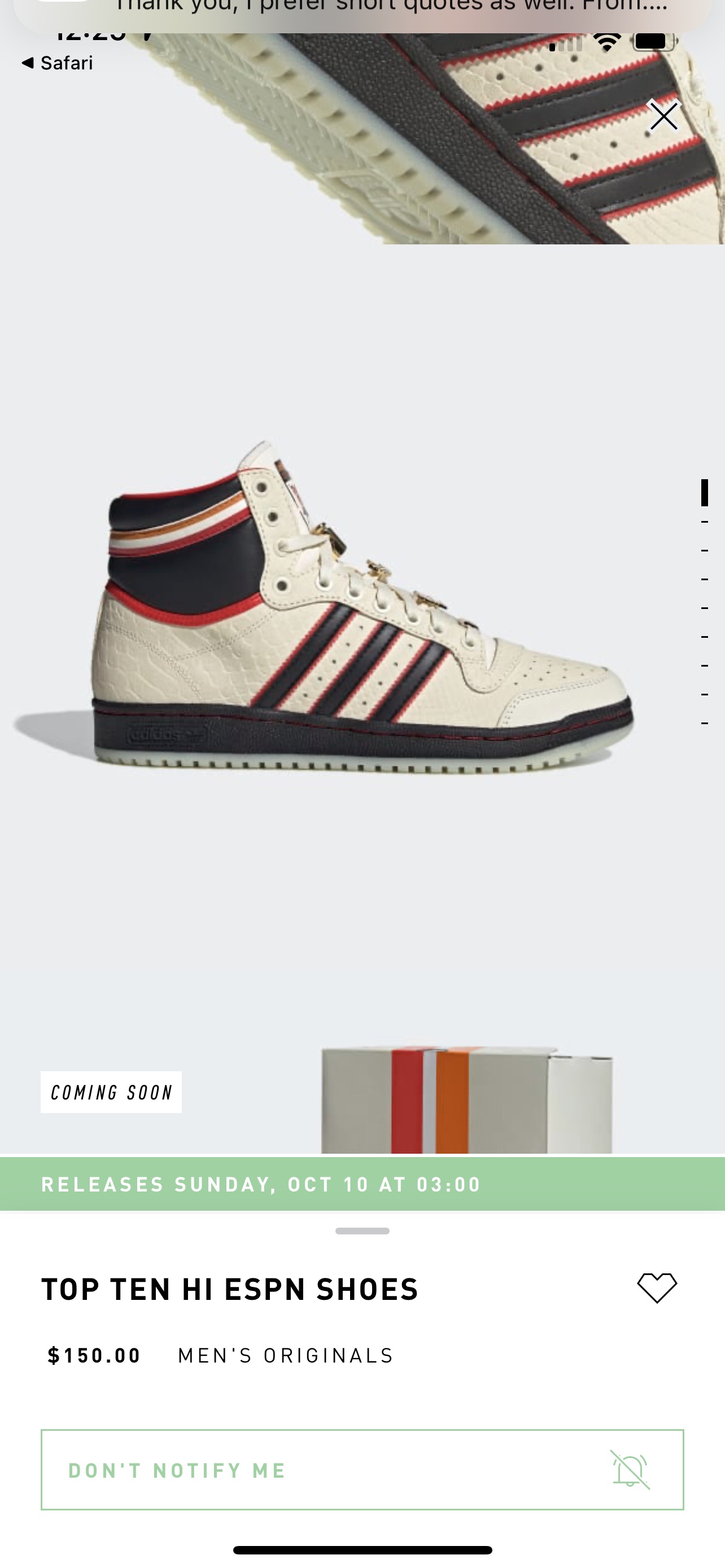 Adidas × ESPN launch